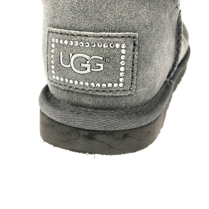 楽天市場】UGG アグ ムートン ブーツ UK3.5 グレー レディース 靴 