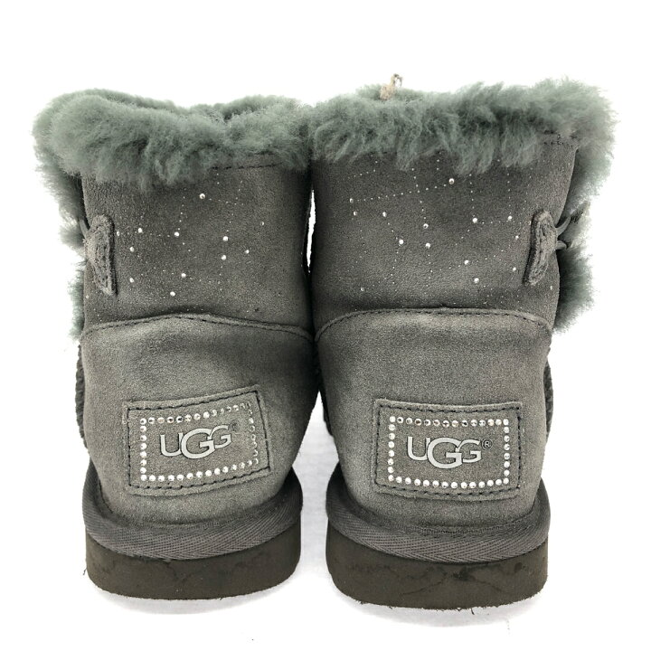 楽天市場】UGG アグ ムートン ブーツ UK3.5 グレー レディース 靴 