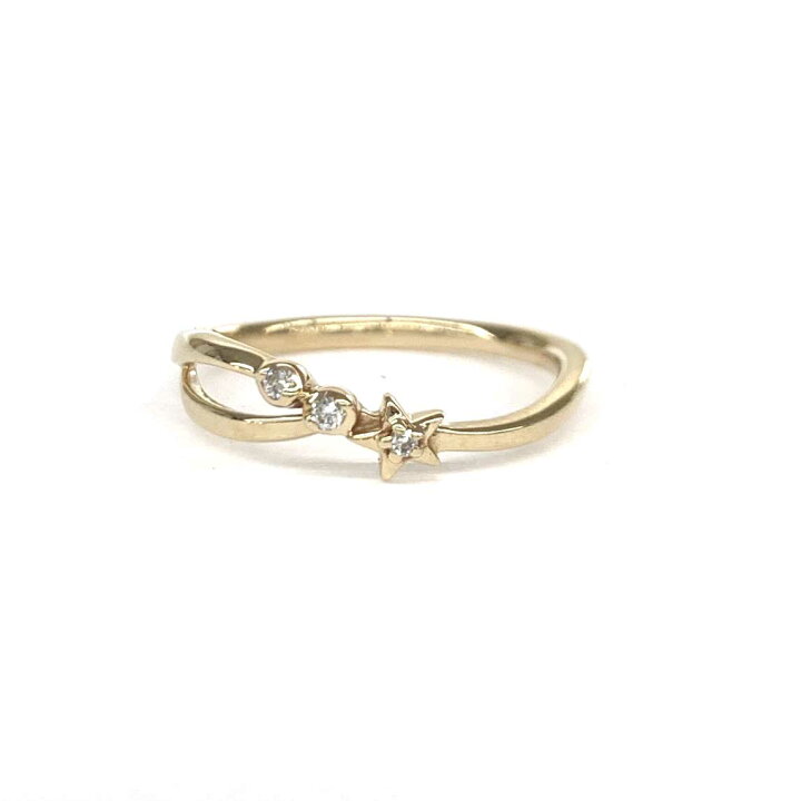 楽天市場】STAR JEWELRY スタージュエリー K10リング 美品 ゴールド 