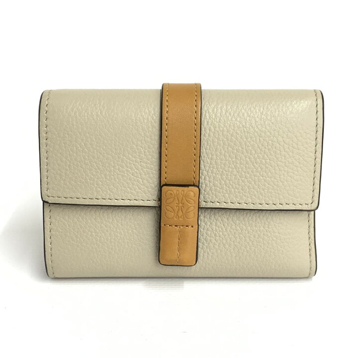 楽天市場】LOEWE ロエベ スモールバーティカルウォレット 三つ折り財布 