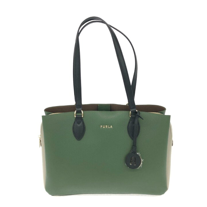 ☆ほぼ新品☆FURLA｜フルラ｜ハンドバッグ｜グリーン （楽天市場  