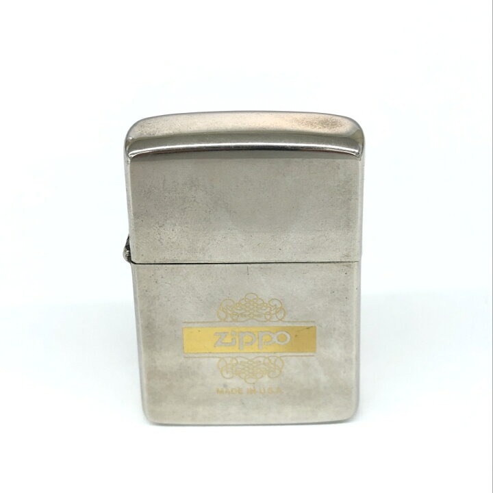 楽天市場】Zippo ジッポ ライター シルバーカラー 1987年製 喫煙グッズ 