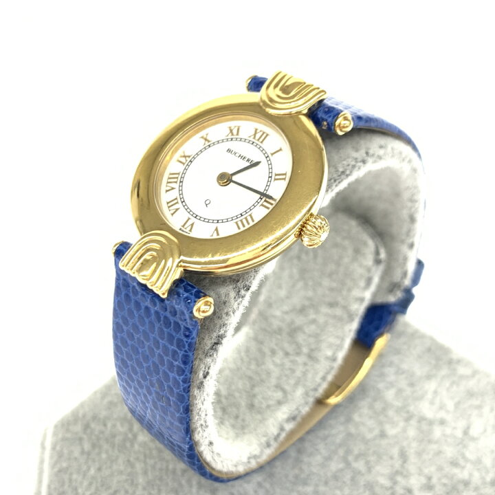 楽天市場】BUCHERER ブッフェラー 腕時計 クォーツ 美品 980.700 