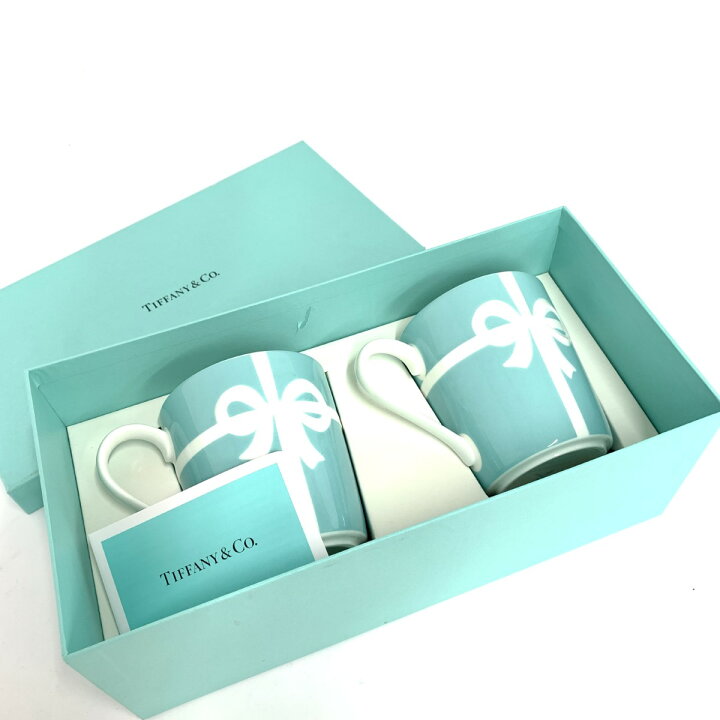 楽天市場】TIFFANY&Co. ティファニー ブルーボックス マグカップ 2客 