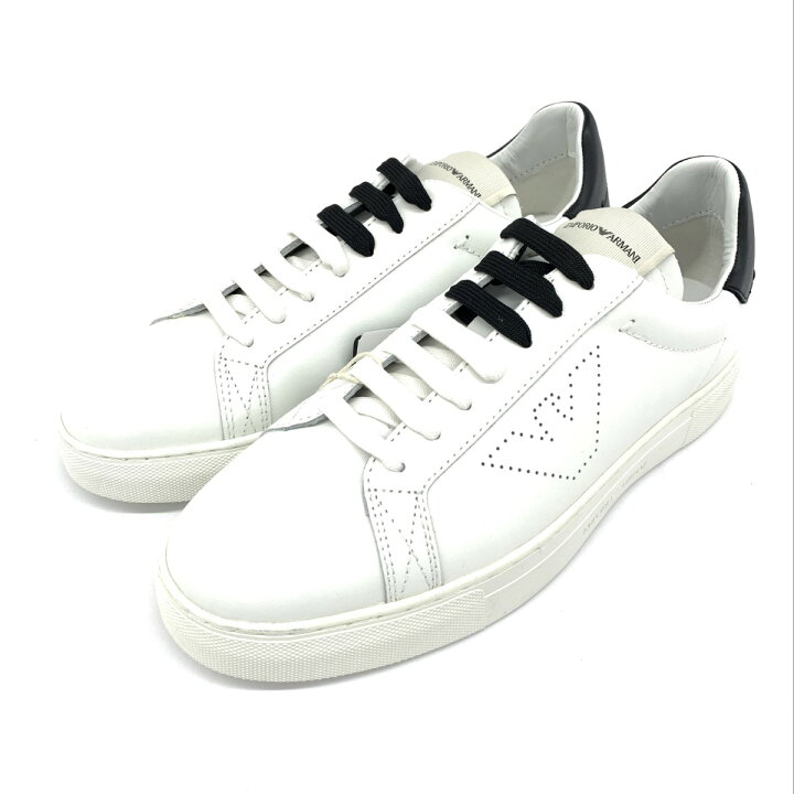 楽天市場】EMPORIO ARMANI エンポリオアルマーニ スニーカー 未使用品  