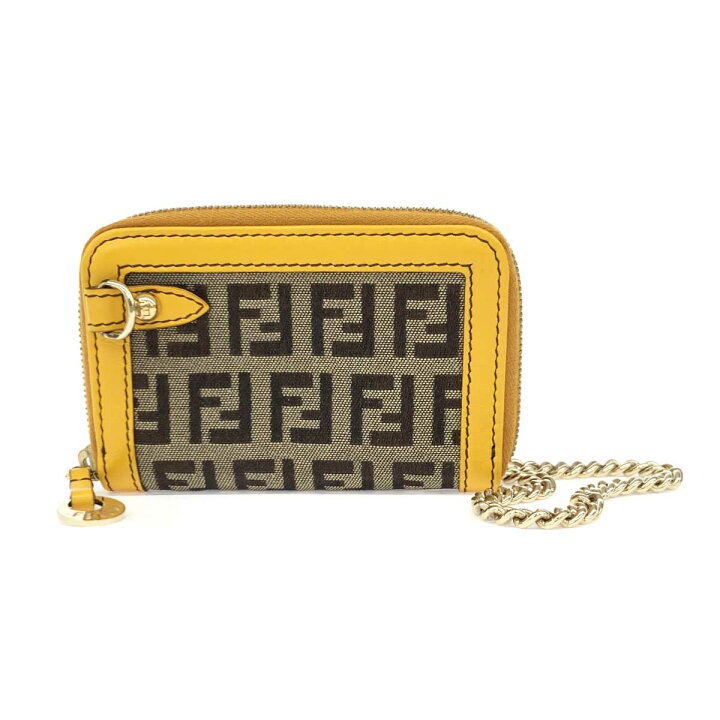 楽天市場】FENDI フェンディ チェーン付きコインケース 良好 199785 