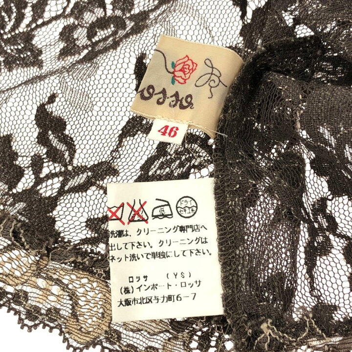 楽天市場】import Rossa インポートロッサ 総レースブラウス 大きい 