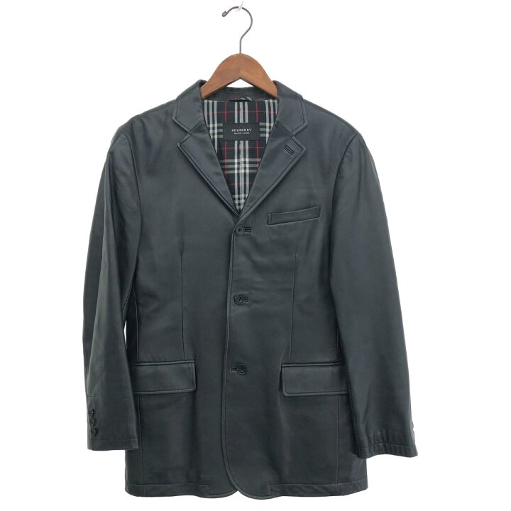 楽天市場】BURBERRY BLACK LABEL バーバリーブラックレーベル レザー 