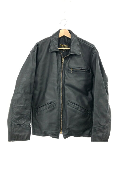 楽天市場】VANSON バンソン シングルライダース レザージャケット 40 