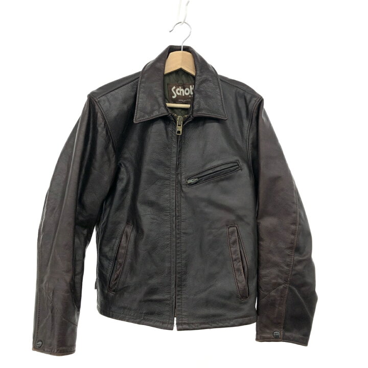 楽天市場】schott ショット シングルライダース レザージャケット 34  