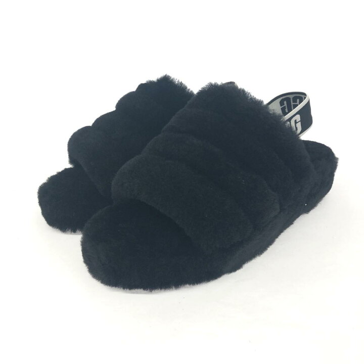 楽天市場】UGG アグ FLUFF YEAH SLIDE サンダル 新品同様 24.0 1095119 
