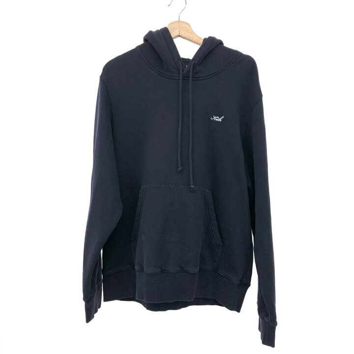 楽天市場】KITH キス 筆記体ロゴ パーカー XXL ネイビー メンズ 