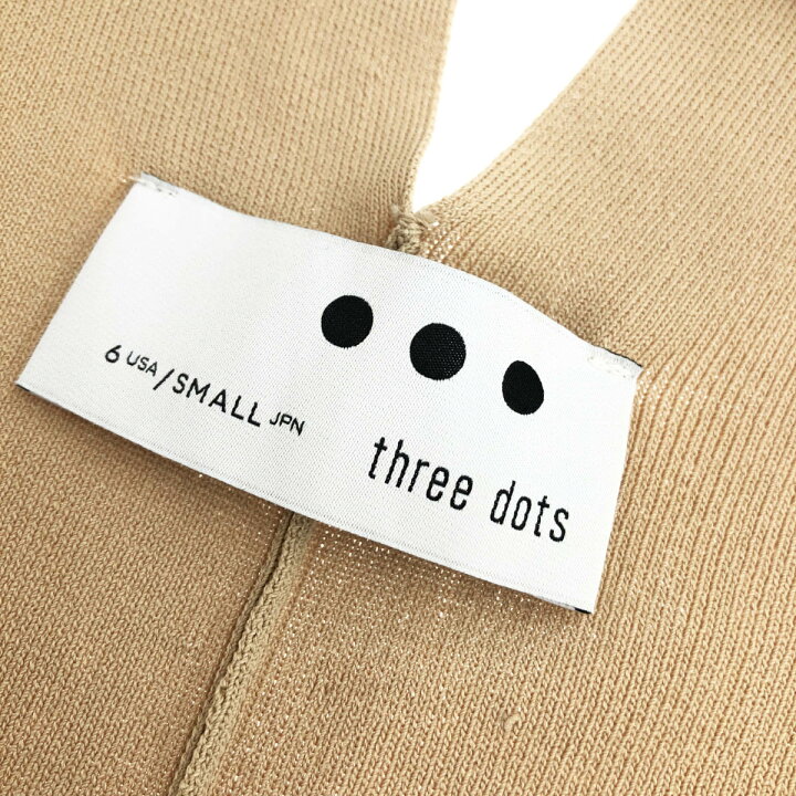 楽天市場】Three dots スリードッツ ロングカーディガン 良好 サイズS 