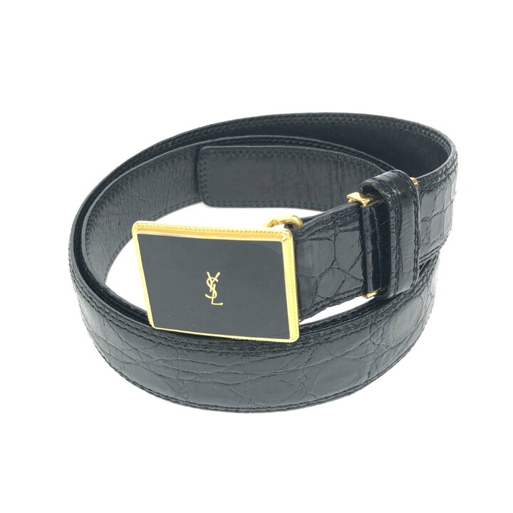 楽天市場】YvesSaintLaurent(YSL) イヴサンローラン ベルト ブラック  