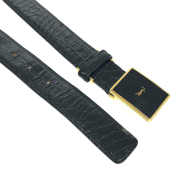 楽天市場】YvesSaintLaurent(YSL) イヴサンローラン ベルト ブラック 