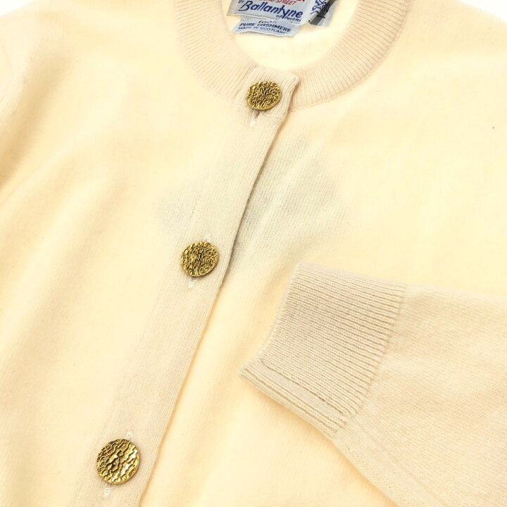 楽天市場】BALLANTYNE バランタイン 長袖カーディガン 未使用品 38  