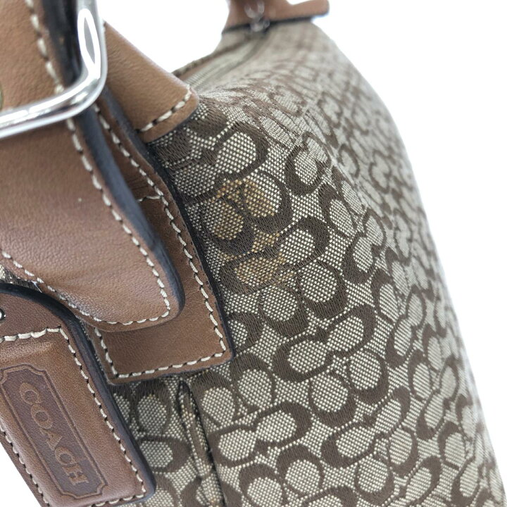 楽天市場】COACH コーチ バニティポーチ 良好 6332 ブラウン 