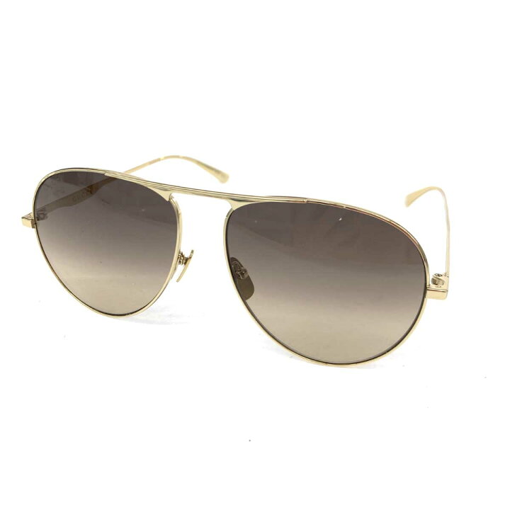楽天市場】GUCCI グッチ サングラス 美品 GG0334S ゴールドカラー 
