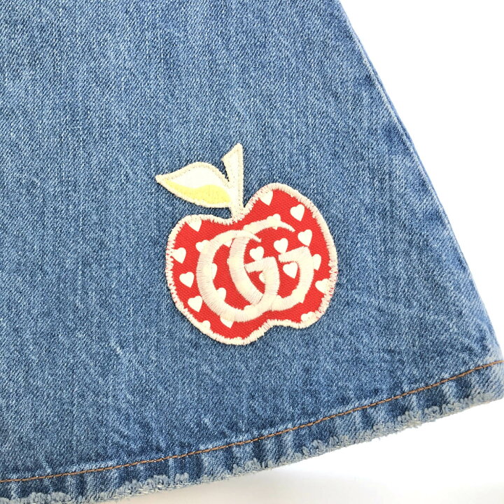 楽天市場】GUCCI グッチ デニムスカート サイズ34 ブルー レディース 