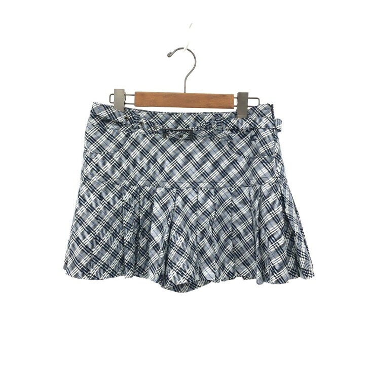 バーバリー ブルーレーベル パンツ チェック柄 コットン ボトムス  