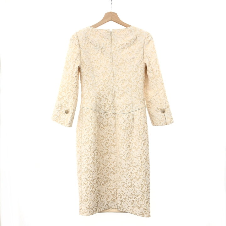 楽天市場】jun Ashida ジュンアシダ 長袖ワンピース 良好 7号 ベージュ  