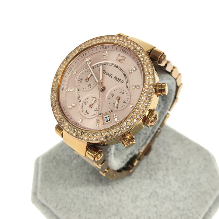 楽天市場】MICHAEL KORS マイケルコース パーカー 腕時計 クロノグラフ  