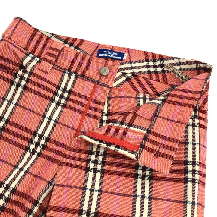 楽天市場】BURBERRY BLUE LABEL バーバリーブルーレーベル パンツ 良好  