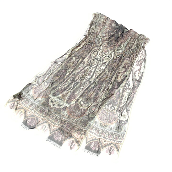 楽天市場】ETRO エトロ ストール 良好 マルチカラー シルク100  