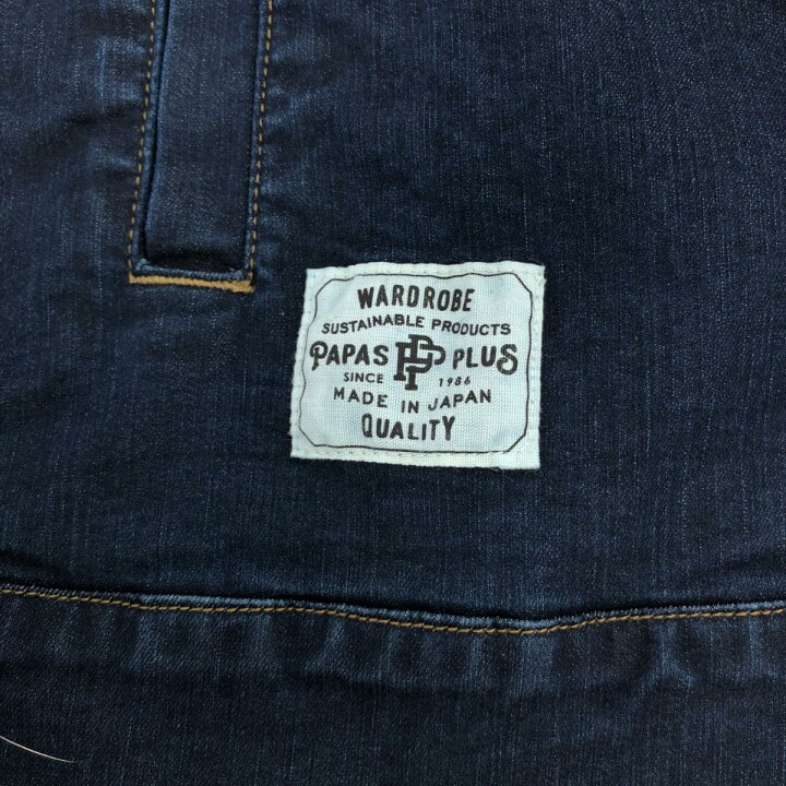 楽天市場】PAPAS パパス デニムセットアップ サイズM、L D042AFJM003 