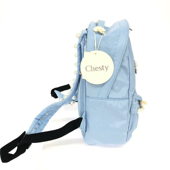 楽天市場】Chesty チェスティ リュック 未使用品 ブルー パール 
