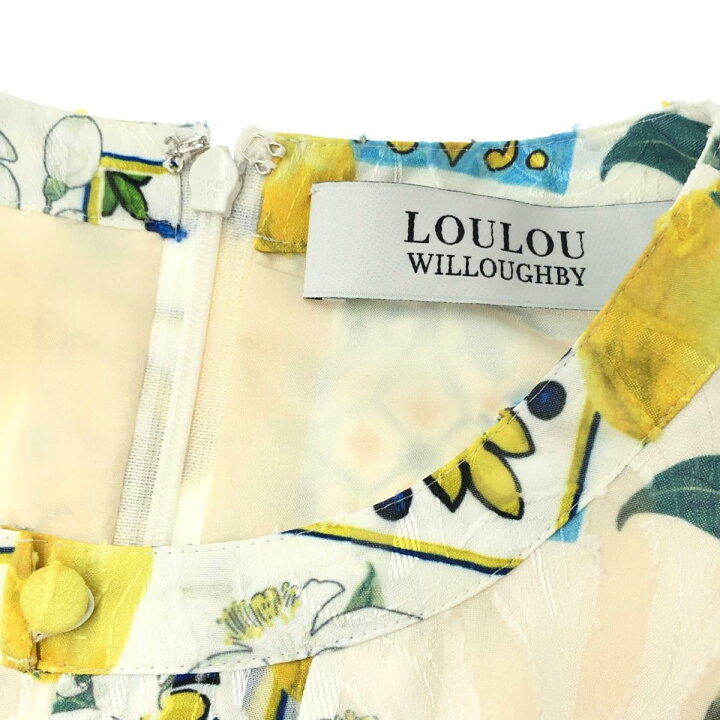 楽天市場】Loulou Willoughby ルルウィルビー レモンプリントナロー 