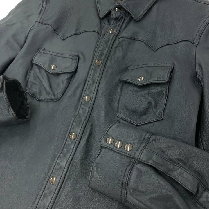 楽天市場】DOLCE&GABBANA ドルチェ&ガッバーナ レザーシャツ 50 
