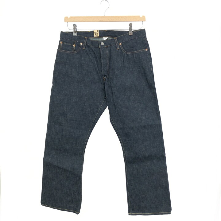 RRLジーンズ（未使用） 未使用】 RRL 【STRAIGHT-LEG JEANS】【あめりか製】34×32