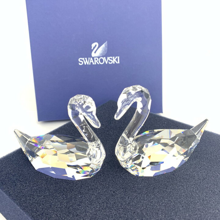 楽天市場】SWAROVSKI スワロフスキー フィギュリン スワンのはばたき 