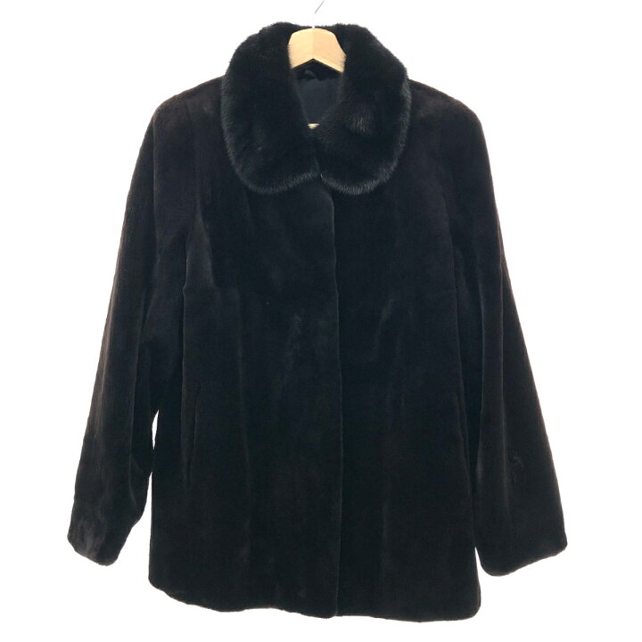 楽天市場】SAGA MINK サガミンク 毛皮コート 良好 ブラウン ミンク  