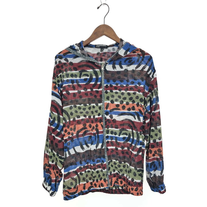 楽天市場】MISSONI ミッソーニ ニットパーカー 美品 サイズL マルチ  
