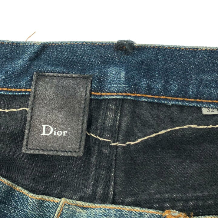 楽天市場】Dior HOMME ディオールオム デニムパンツ 32インチ ブラック 