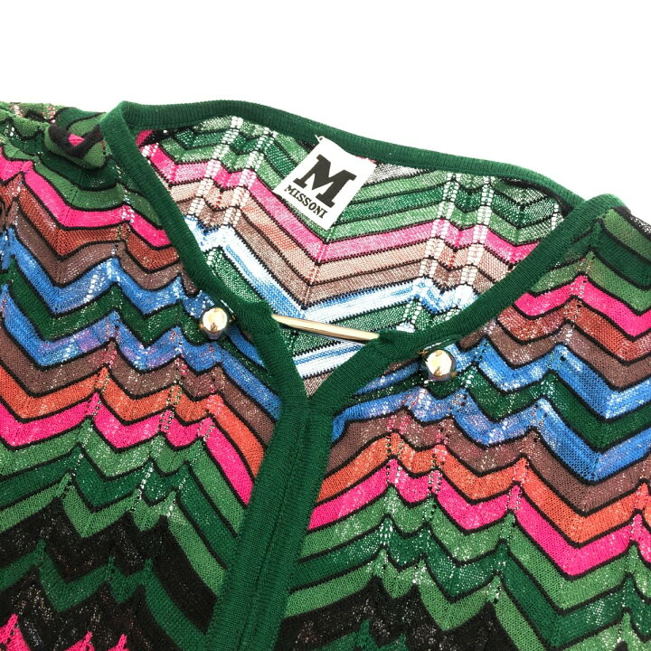 楽天市場】MISSONI ミッソーニ ニットワンピース サイズ38 マルチ 