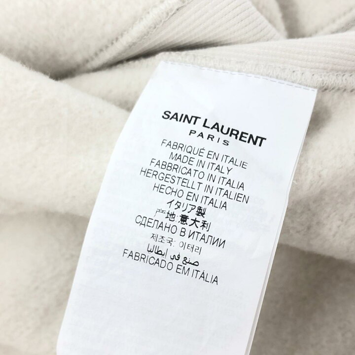 楽天市場】SAINT LAURENT PARIS サンローランパリ YSLロゴプリント 