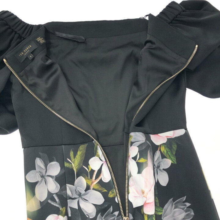 楽天市場】TED BAKER テッドベイカー ワンピース サイズ1 ブラック 