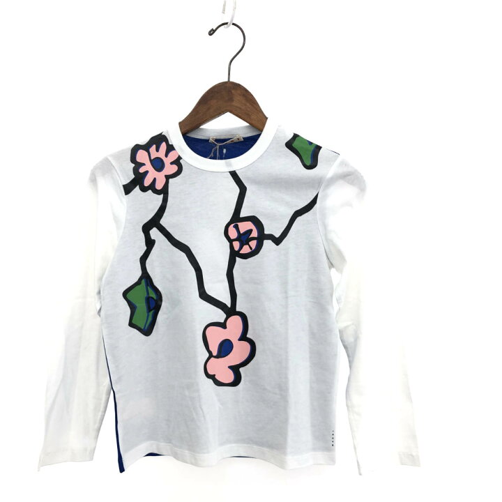 楽天市場】MARNI マルニ 長袖カットソー 未使用品 サイズ10Y ホワイト 