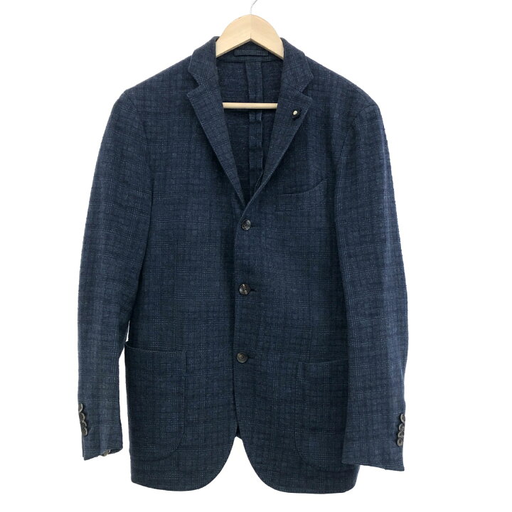 楽天市場】LARDINI ラルディーニ 3Bテーラード ジャケット 50 ネイビー 