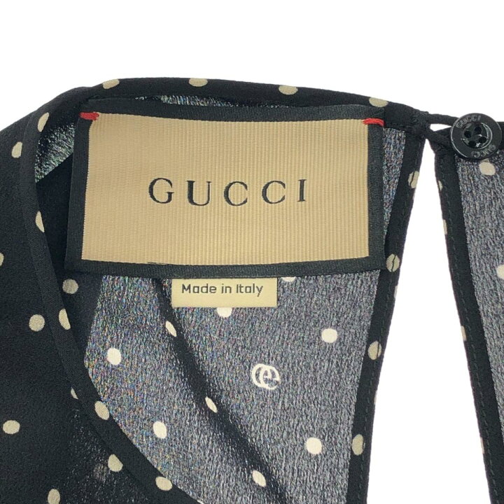 楽天市場】GUCCI グッチ 長袖ワンピース 美品 サイズ36 ブラック 