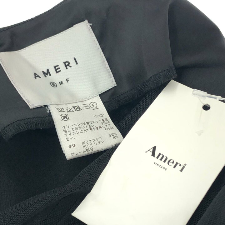 楽天市場】AMERI アメリヴィンテージ チュールドッキングドレス S  