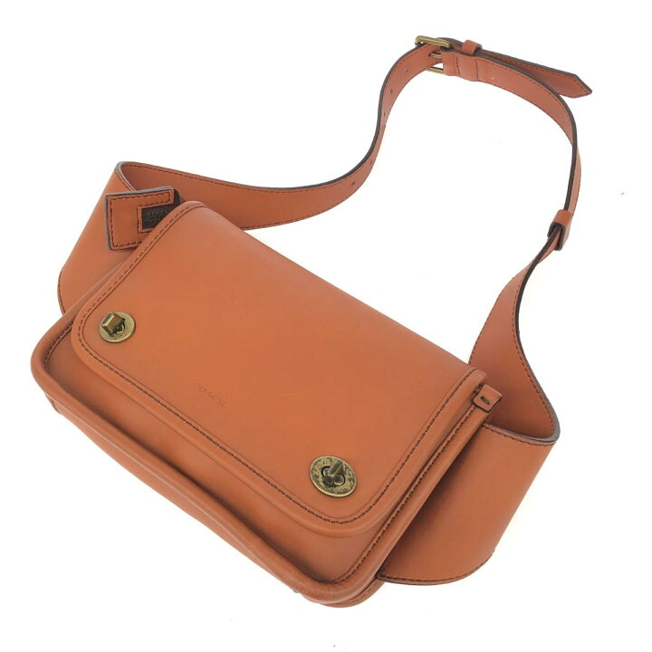 楽天市場】COACH コーチ レガシー ボディバッグ 70722 ブラウン レザー  