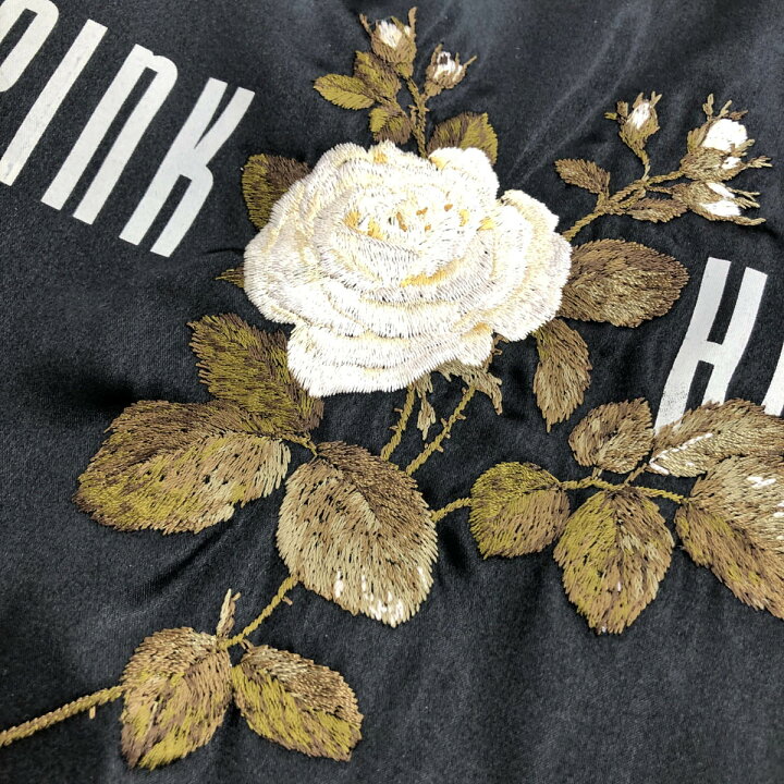 PINK HOUSE - ピンクハウス 薔薇ブーケ刺繍入り シャツジャケット 普段  