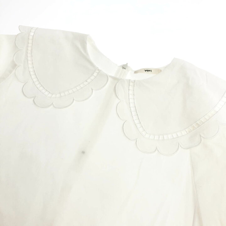 楽天市場】yori ヨリ スカラップカラーロンTee YR2211-137AW-6  