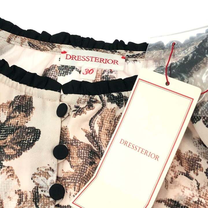 楽天市場】DRESSTERIOR ドレステリア フラワープリントワンピース 未  