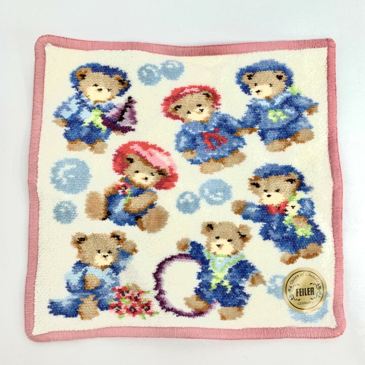 楽天市場】FEILER フェイラー タオルハンカチ 3枚セット 新品同様 