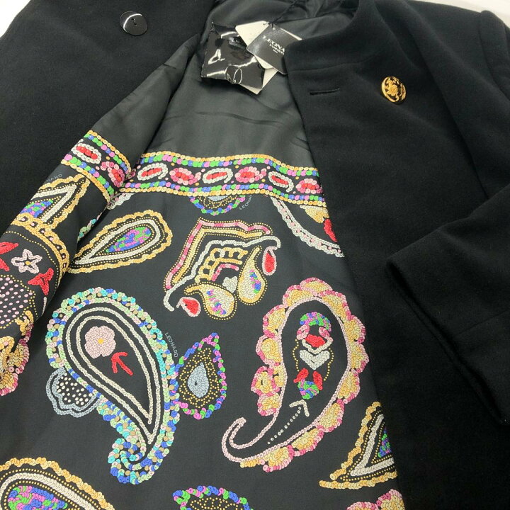 楽天市場】LEONARD レオナール ロングコート 未使用品 9号 ブラック  